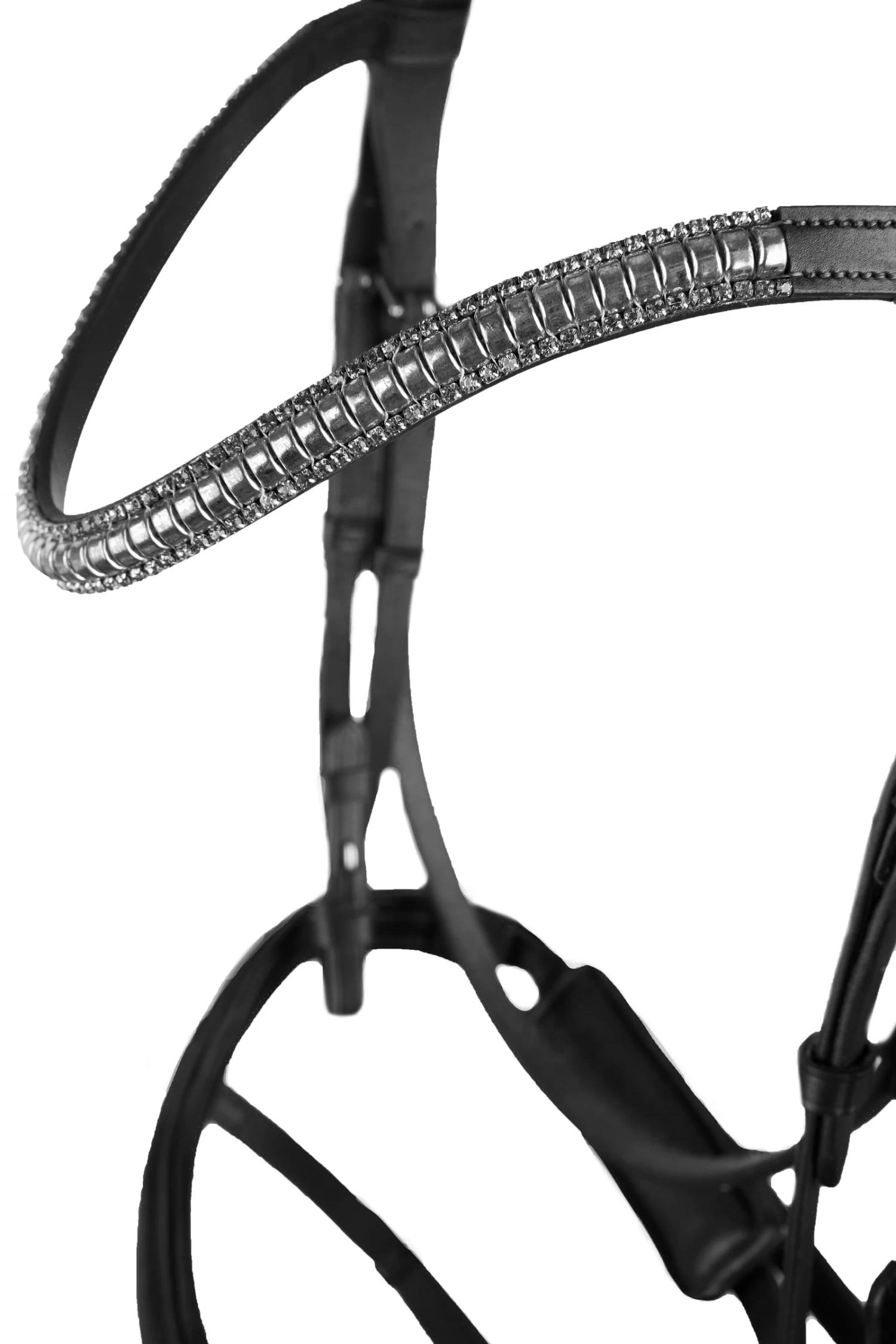 Horze Highbury Anatomic Bridle With Crystal Brow Band - Image 2