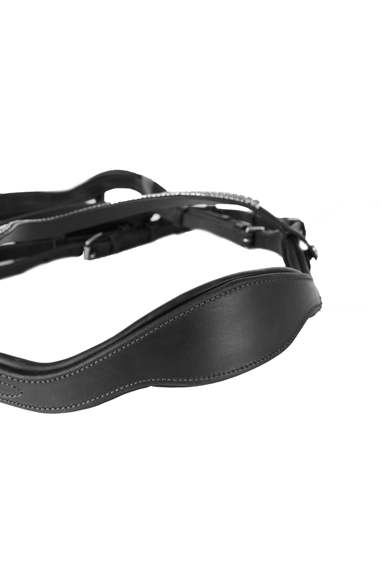 Horze Highbury Anatomic Bridle With Crystal Brow Band - Image 3