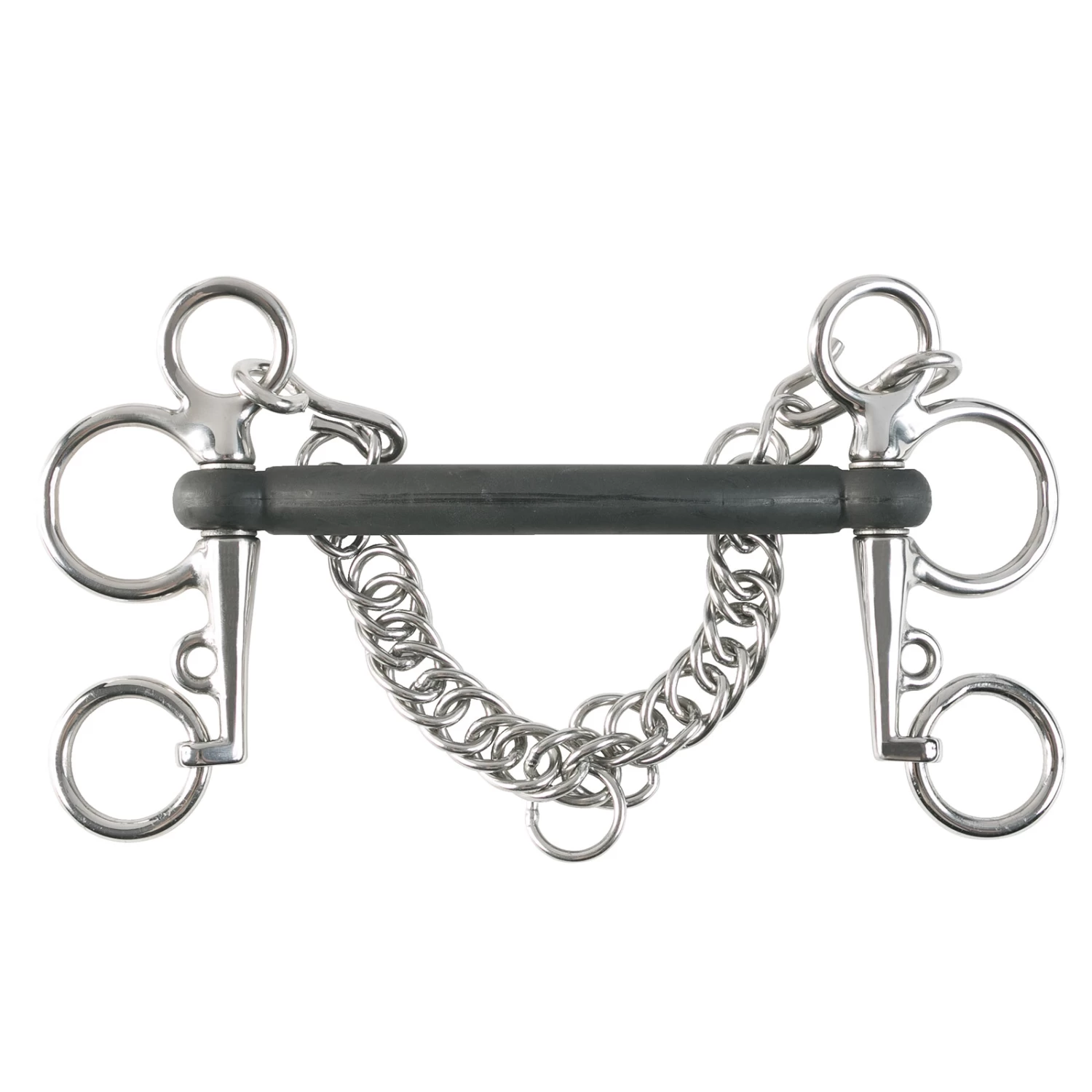 Horze Mullen Mouth Pelham Rubber Bit