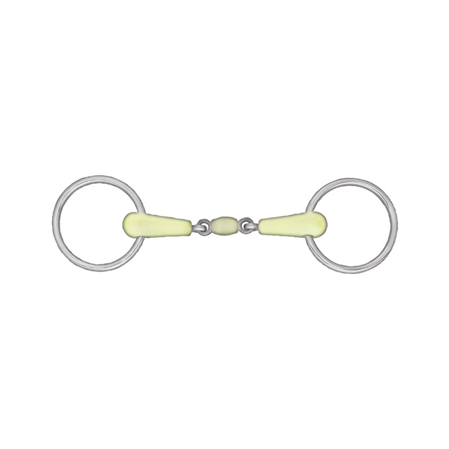 Horze Double-Jointed Loose Ring Apple Snaffle Bit