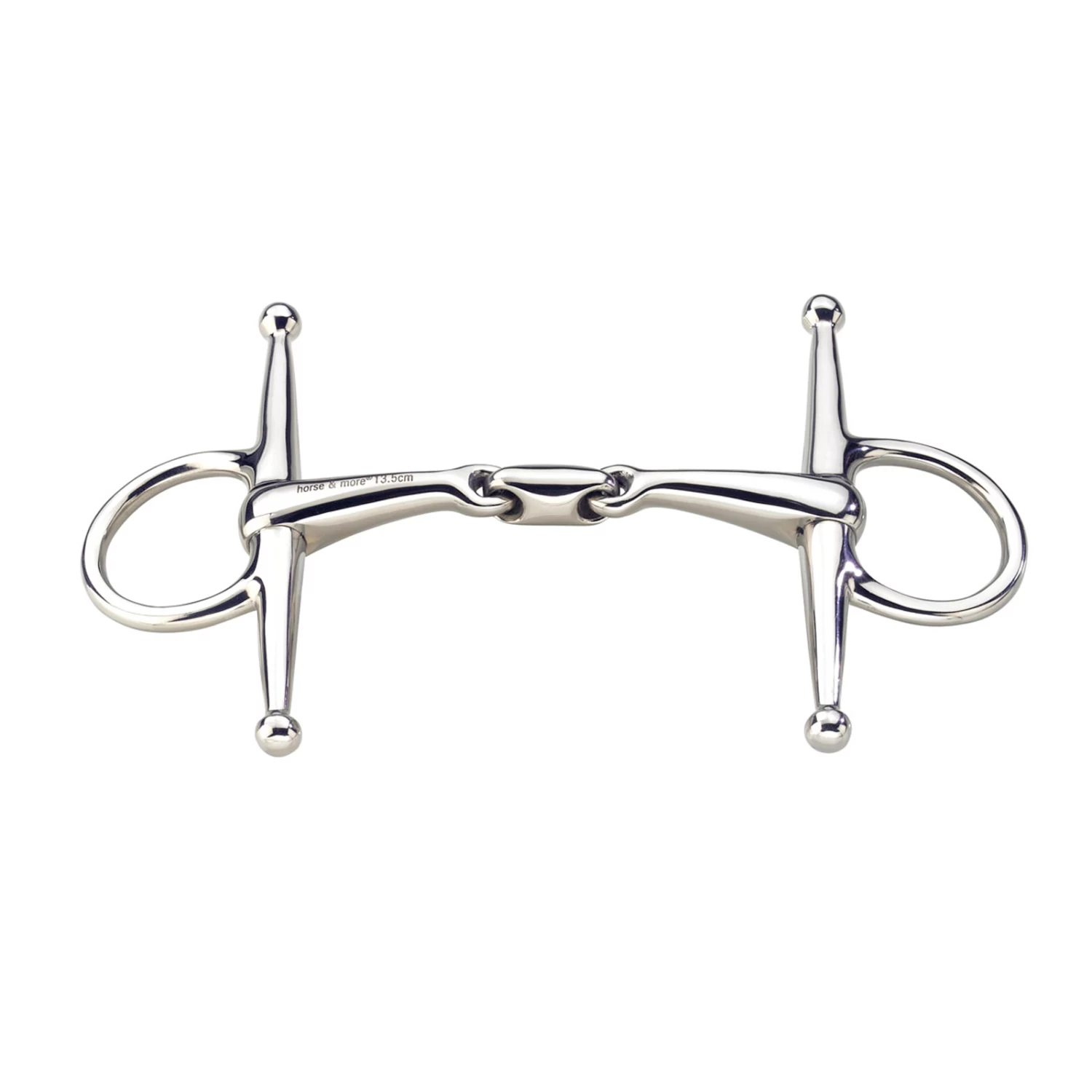 Sprenger Max-Control Full Cheek Stainlass Steel Bit, Double Jointed