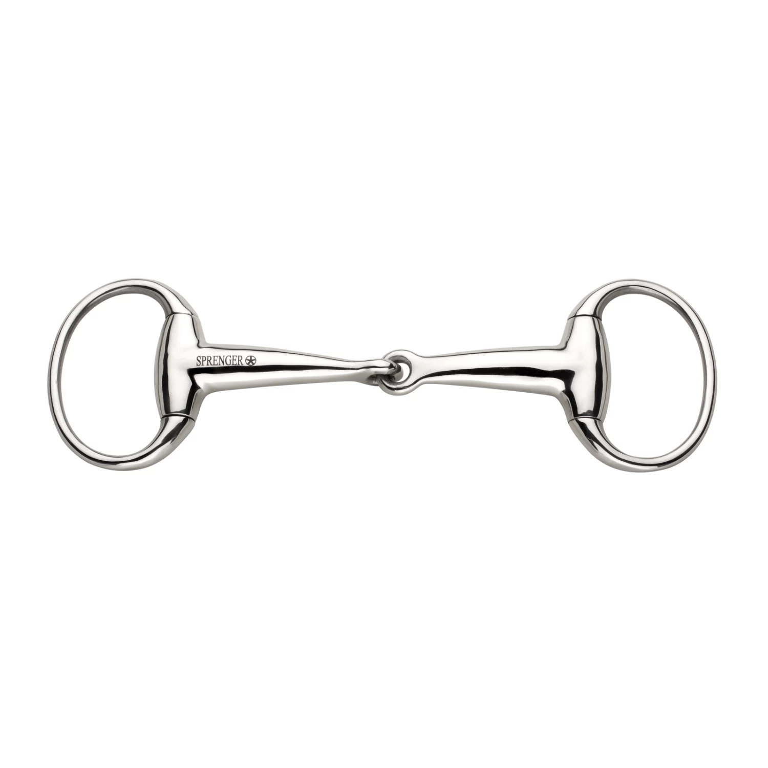 Sprenger Eggbutt Bit Hollow, Stainless Steel