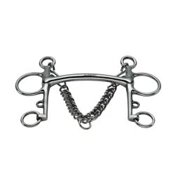 Sprenger Pelham Mullen Mouthpiece, Curved Stainless Steel