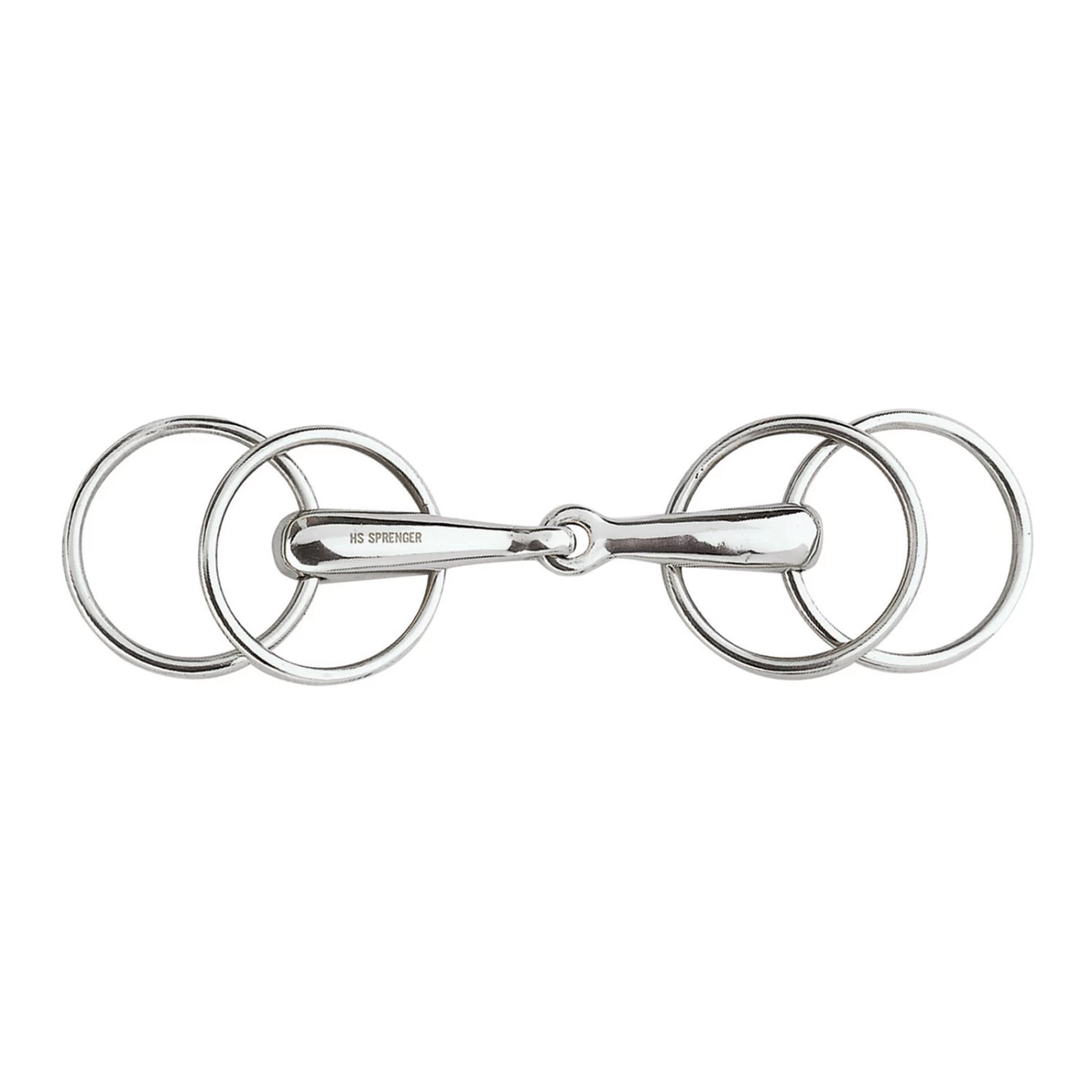 Sprenger Loose Ring Snaffle With 4 Rings, Stainless Steel