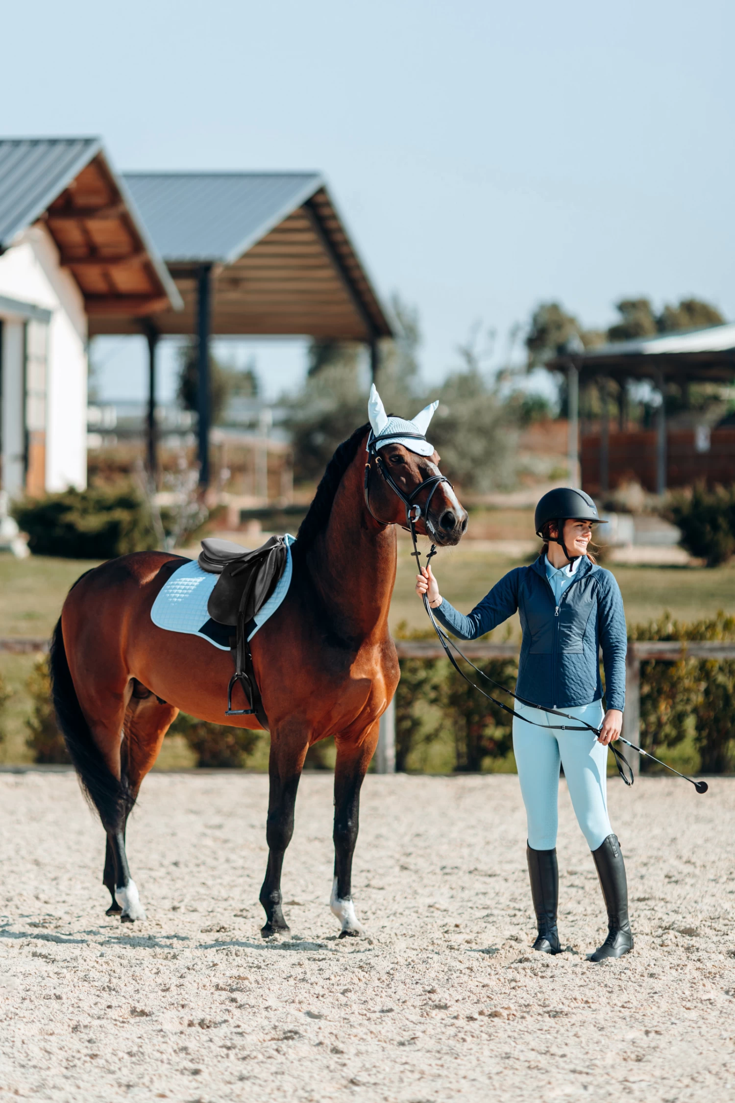 Horze Cooling All Purpose Saddle Pad - Image 7