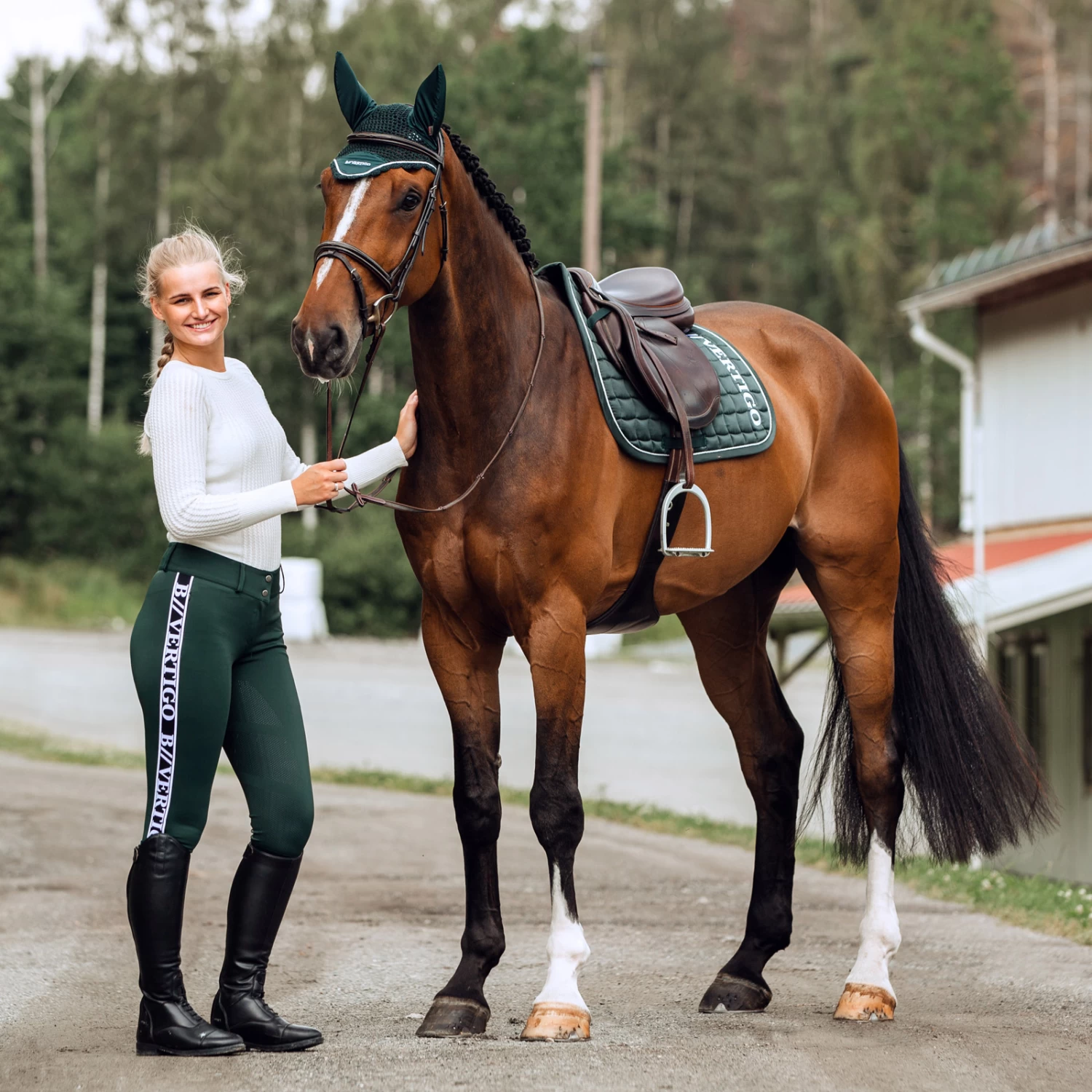 B Vertigo Gillam All Purpose Saddlepad - Image 4