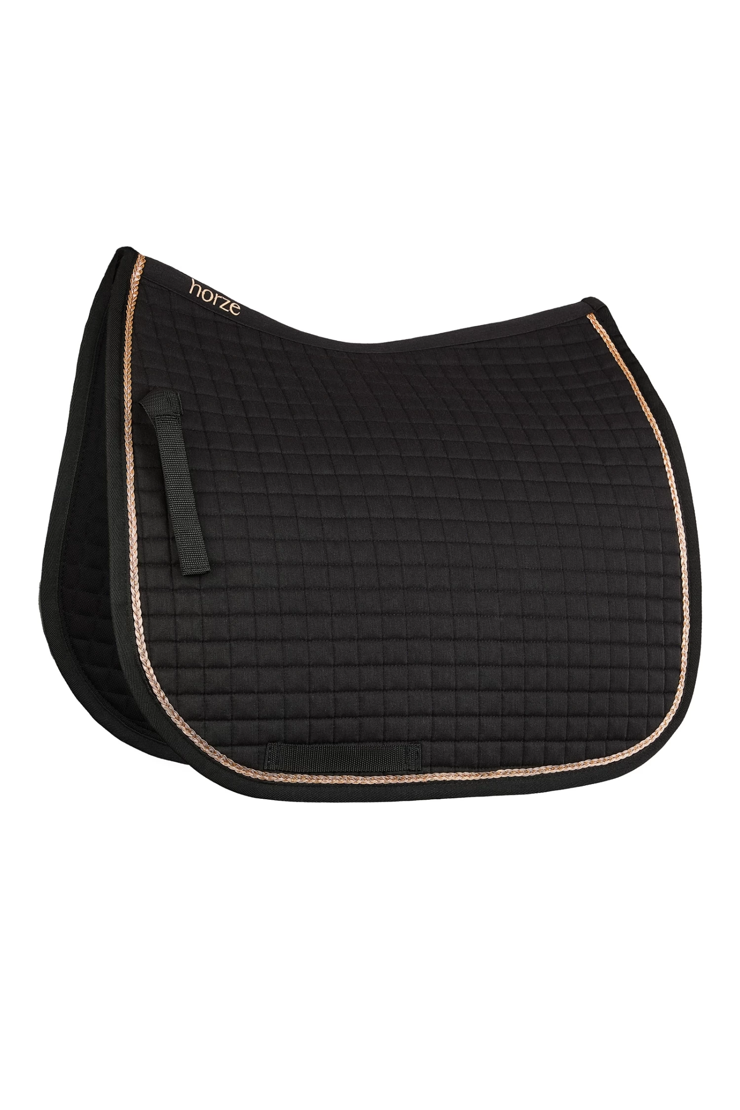 Horze Glarus Dressage Saddle Pad With Metallic Braiding - Image 4