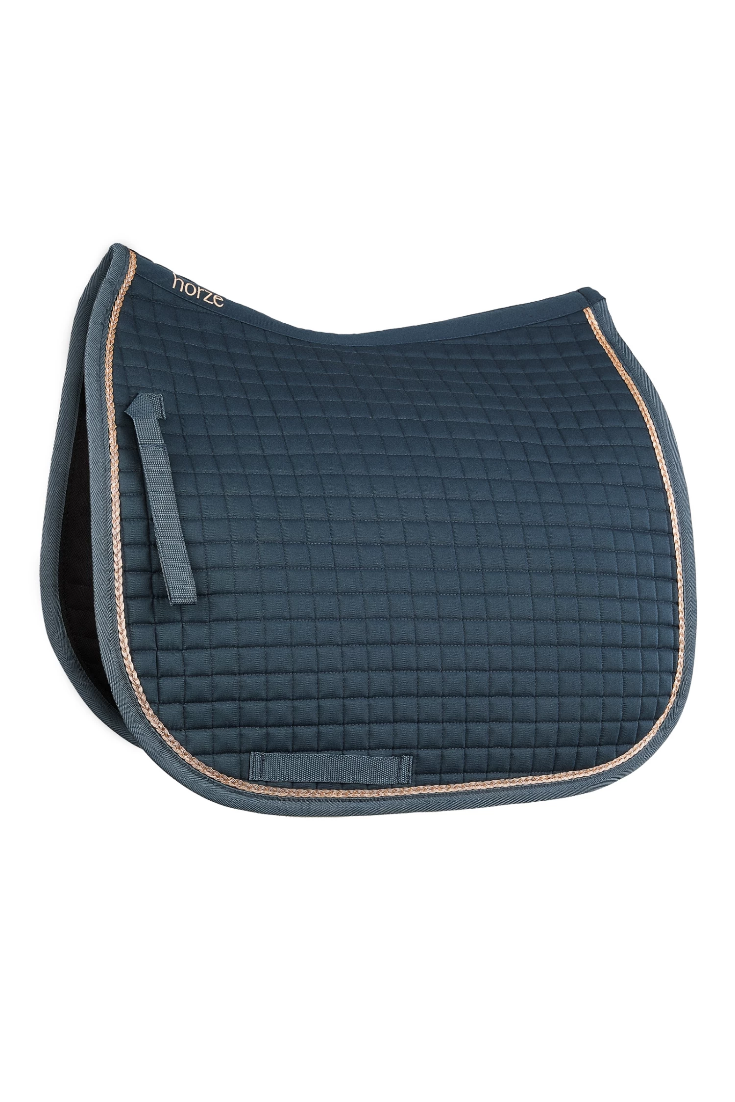 Horze Glarus Dressage Saddle Pad With Metallic Braiding - Image 11