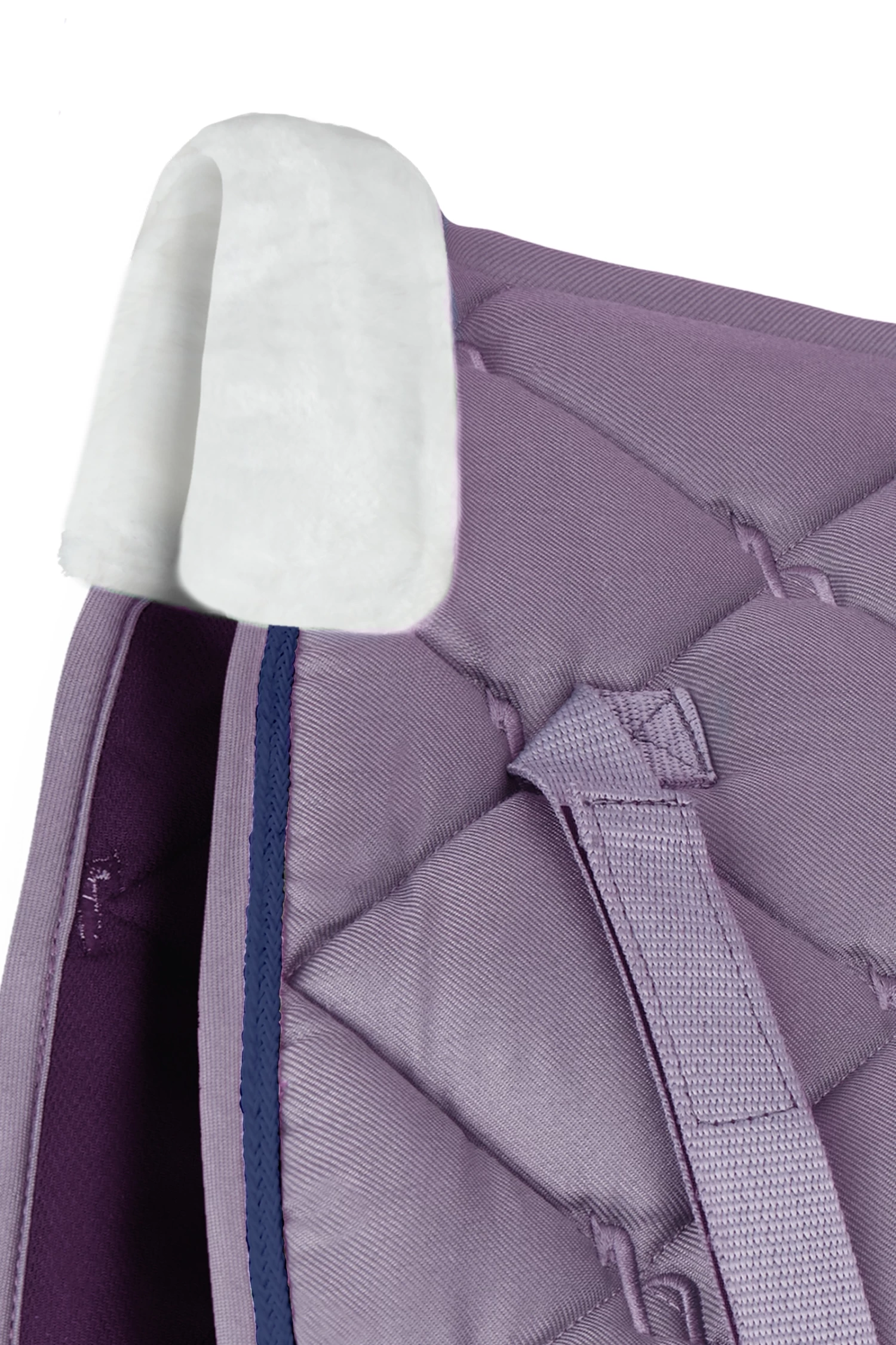 Horze Ghent All Purpose Saddle Pad With Faux Fur - Image 6