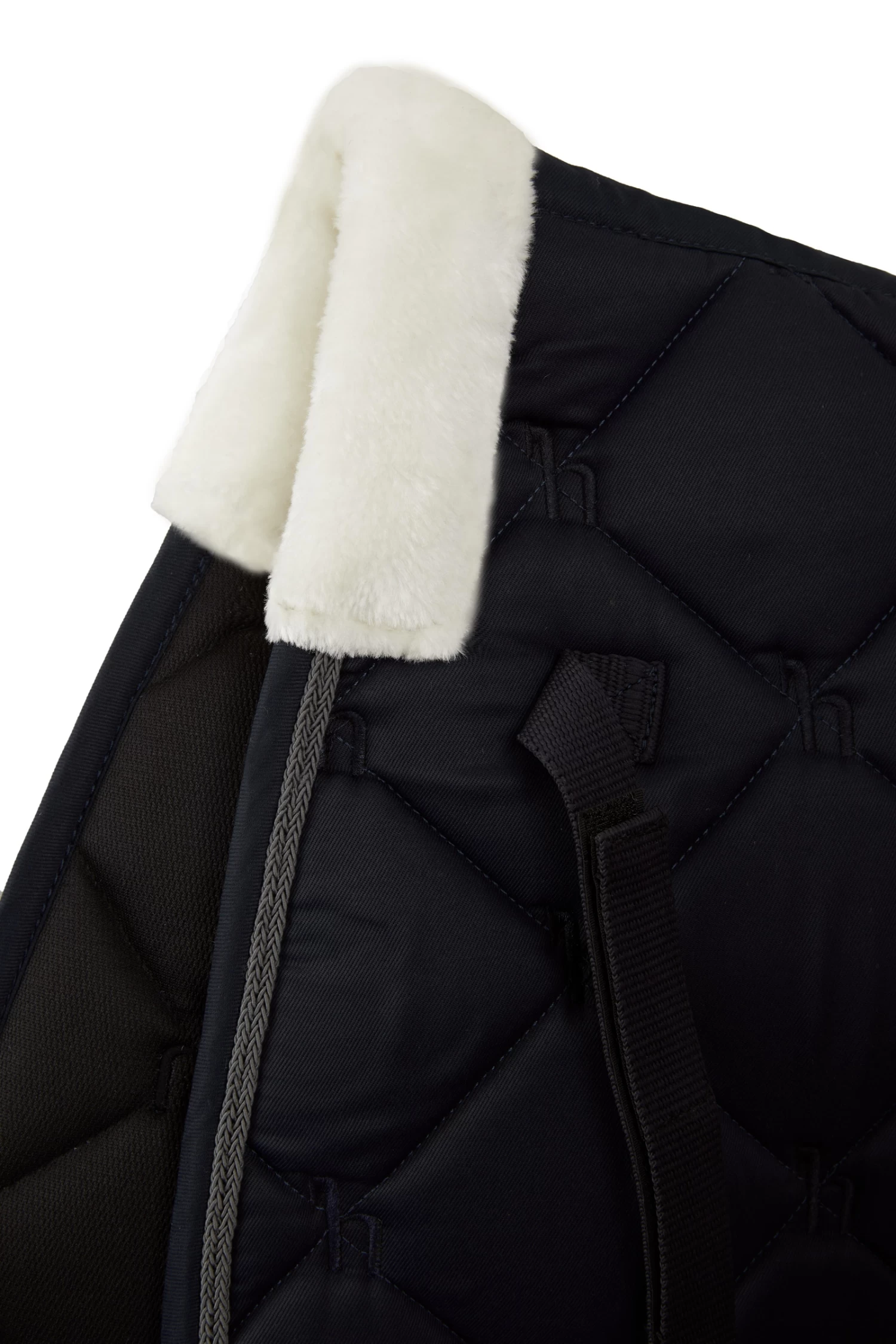 Horze Ghent All Purpose Saddle Pad With Faux Fur - Image 10