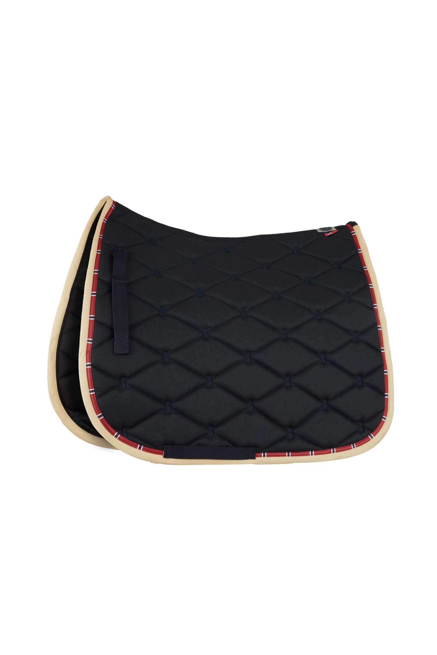 B Vertigo Amory All Purpose Saddle Pad With Monogram Embroidery