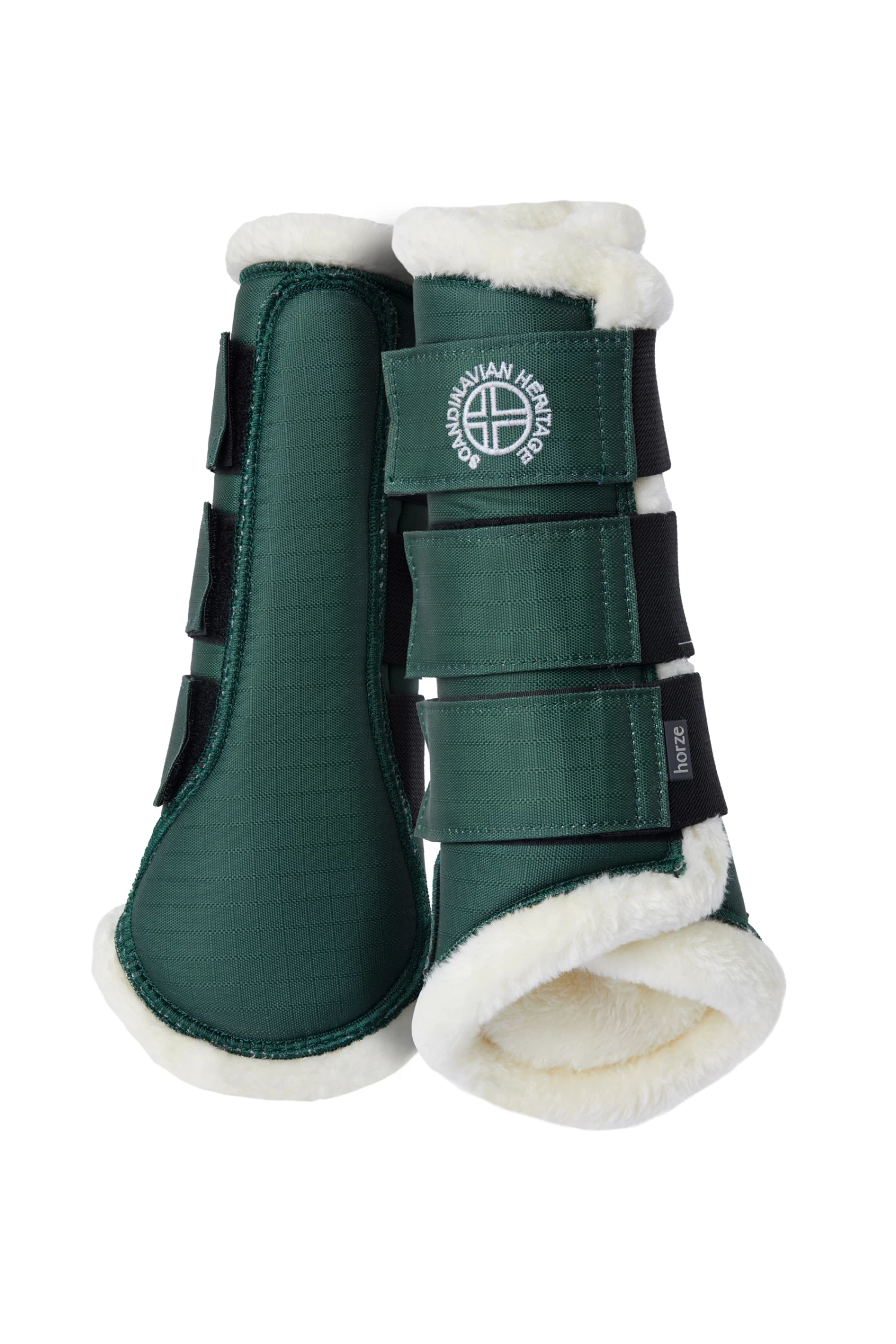 Horze Oslo Faux Fur Brushing Boots