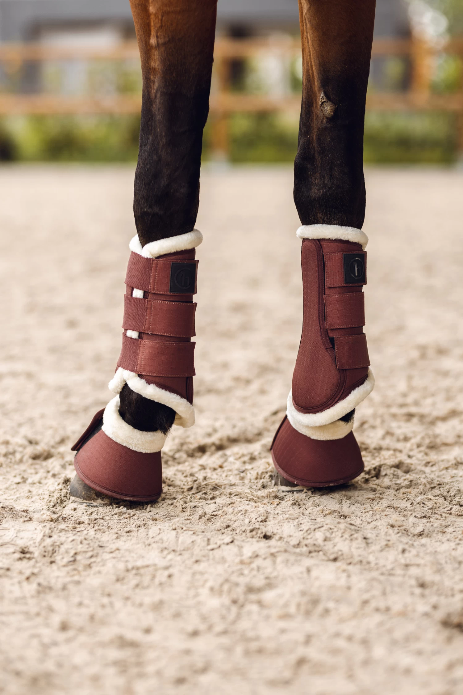 Horze Terrazzo Brushing Boots - Image 7