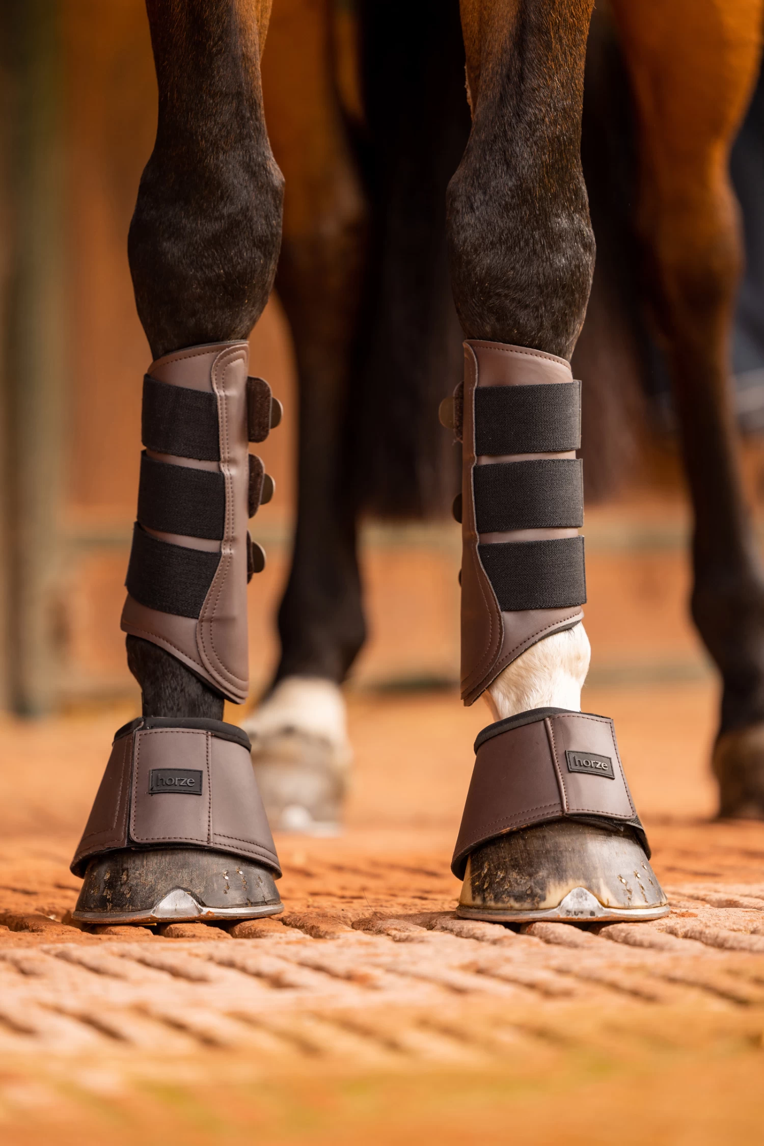 Horze Noir Bell Boots - Image 10