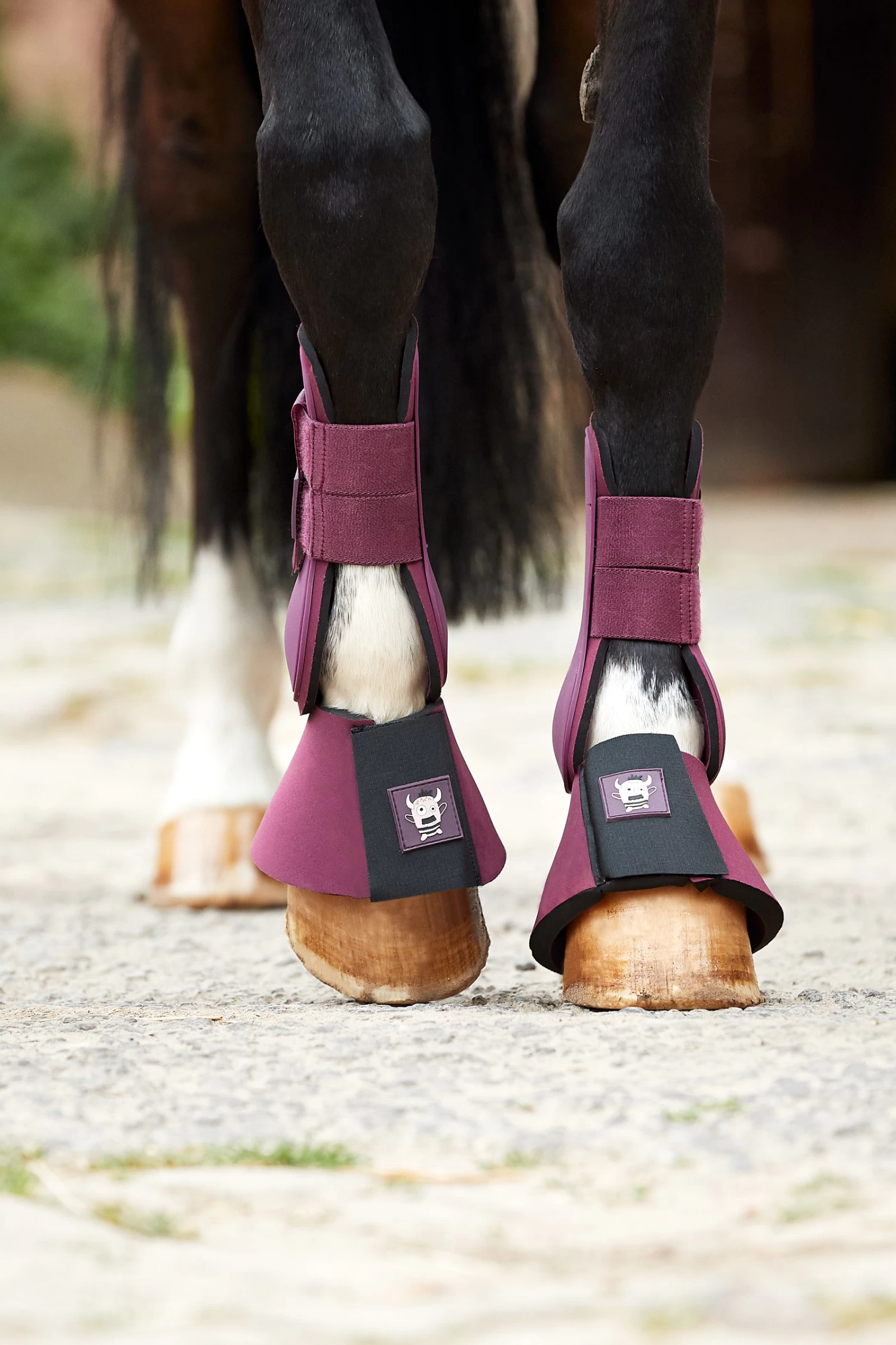 Horze Monster Pony Bell Boots - Image 4