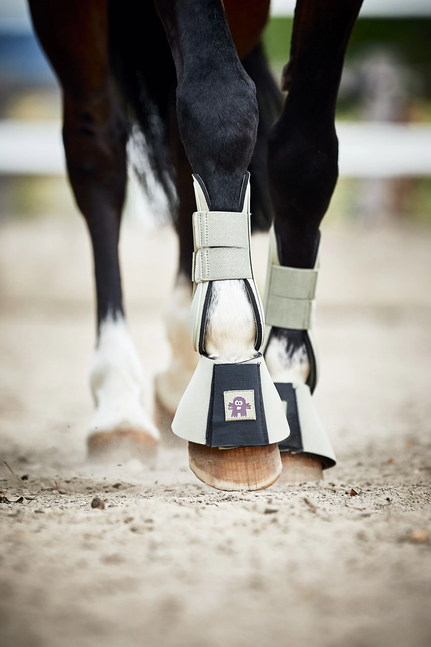 Horze Monster Pony Bell Boots - Image 8