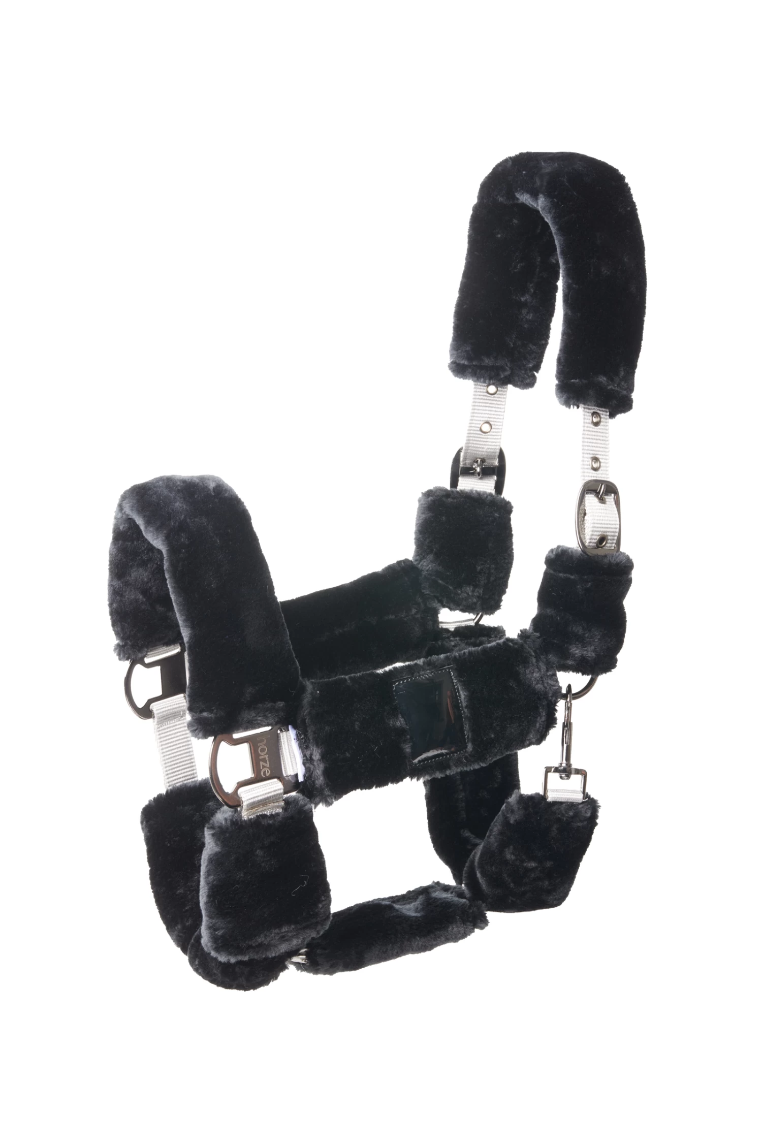 Horze Smoky Twilight Faux Fur Halter