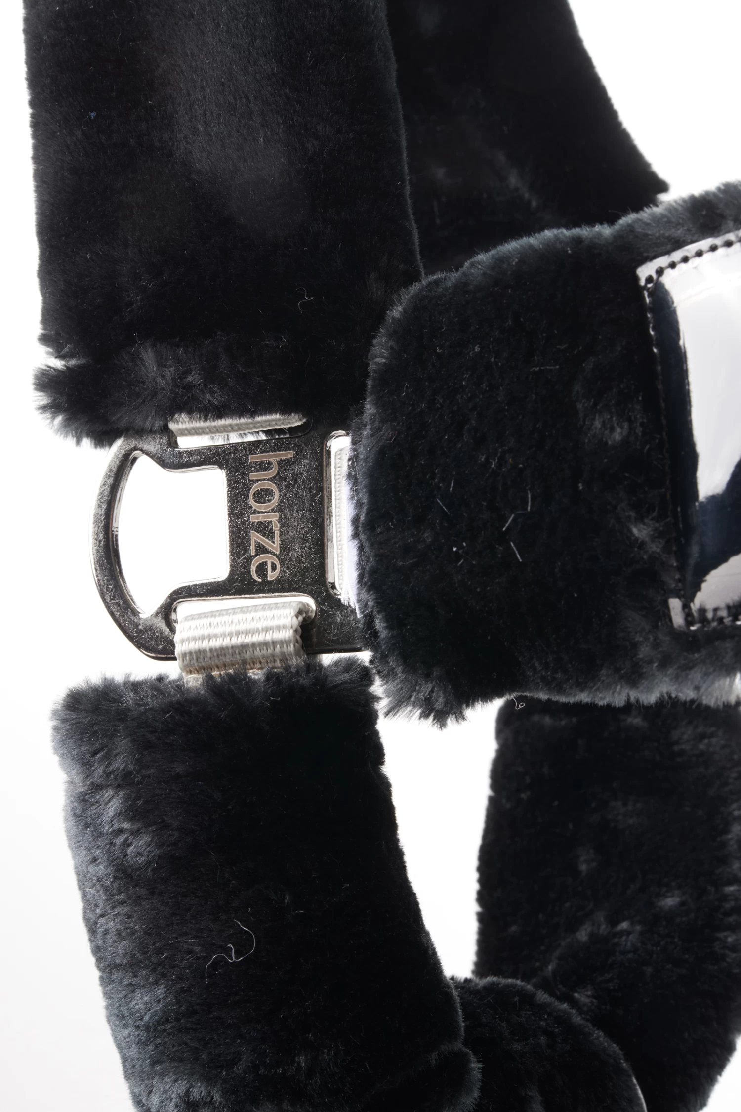 Horze Smoky Twilight Faux Fur Halter - Image 3