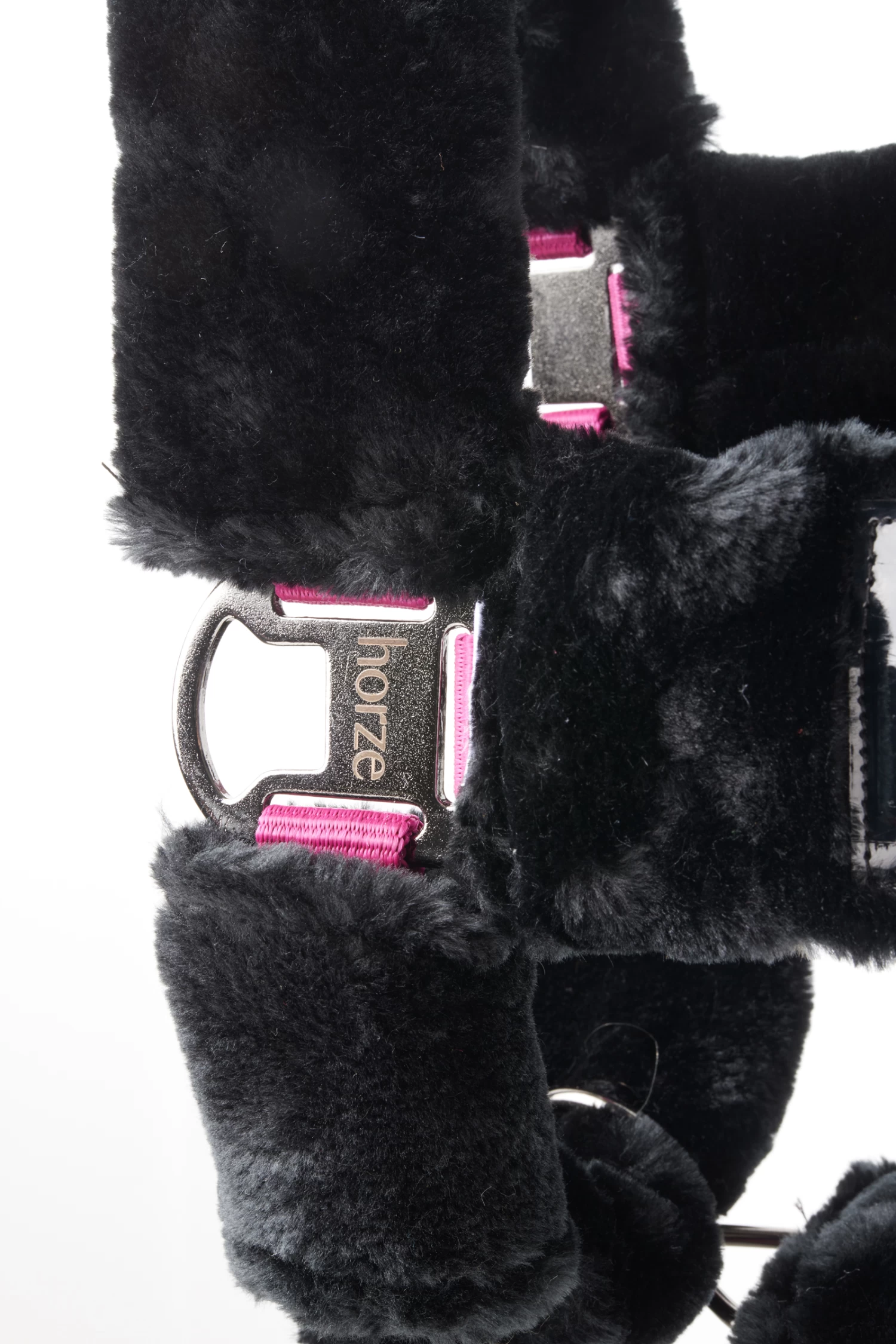 Horze Smoky Twilight Faux Fur Halter - Image 8