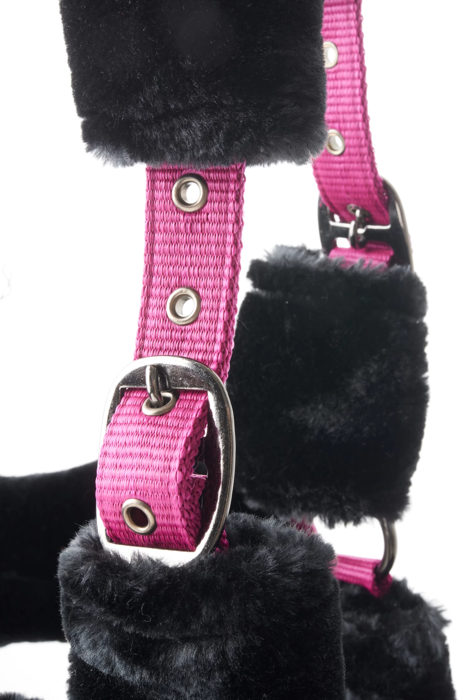 Horze Smoky Twilight Faux Fur Halter - Image 9