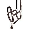 Horze Halter & Lead Set With Metallic Stripes