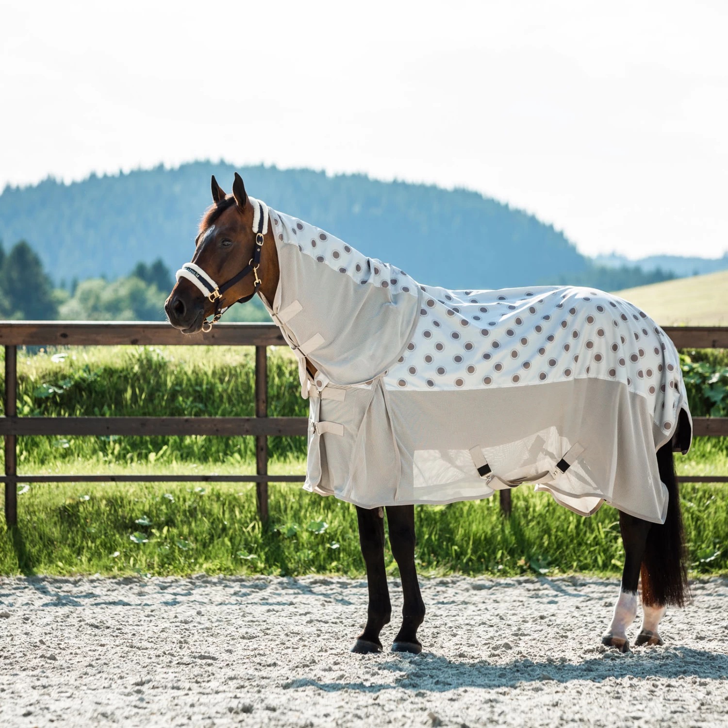 Horze Nevada Combo Shower/Fly Rug With Detachable Neck - Image 12