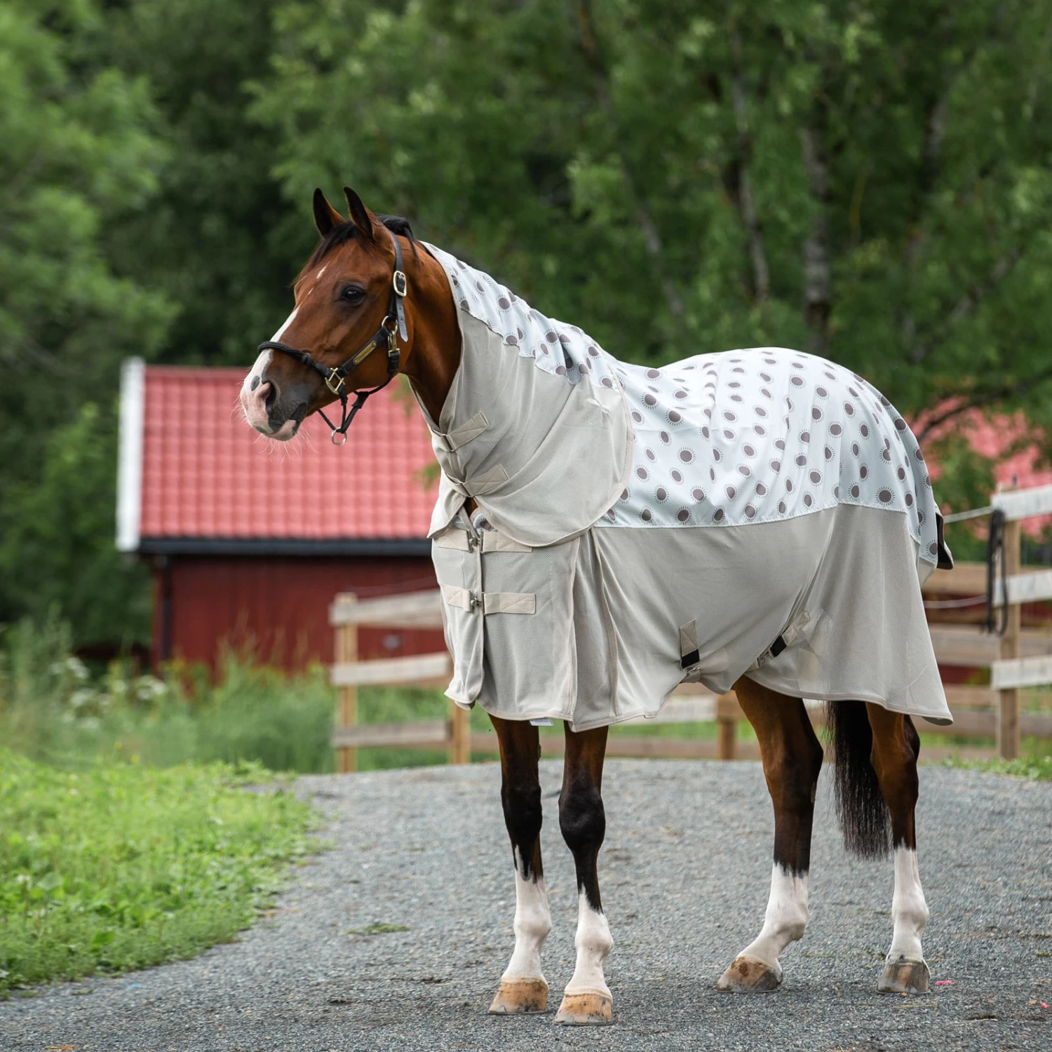 Horze Nevada Combo Shower/Fly Rug With Detachable Neck - Image 15