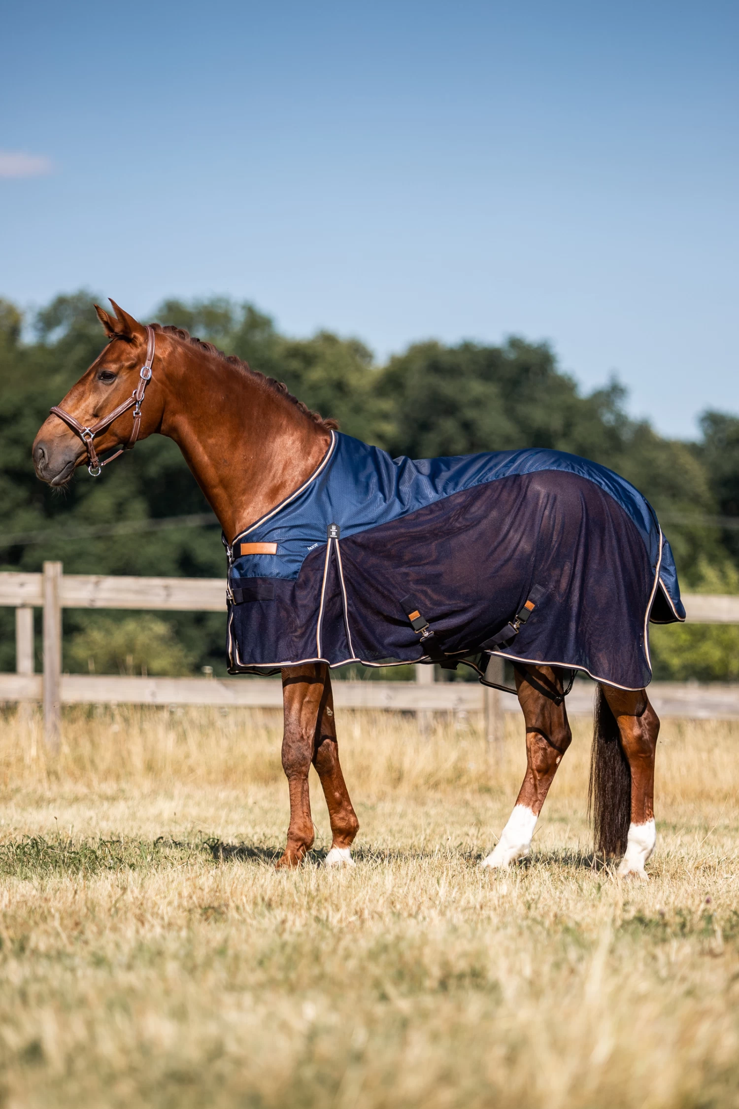 Horze Nevada Lightweight Wool & Mesh Rug - Image 8