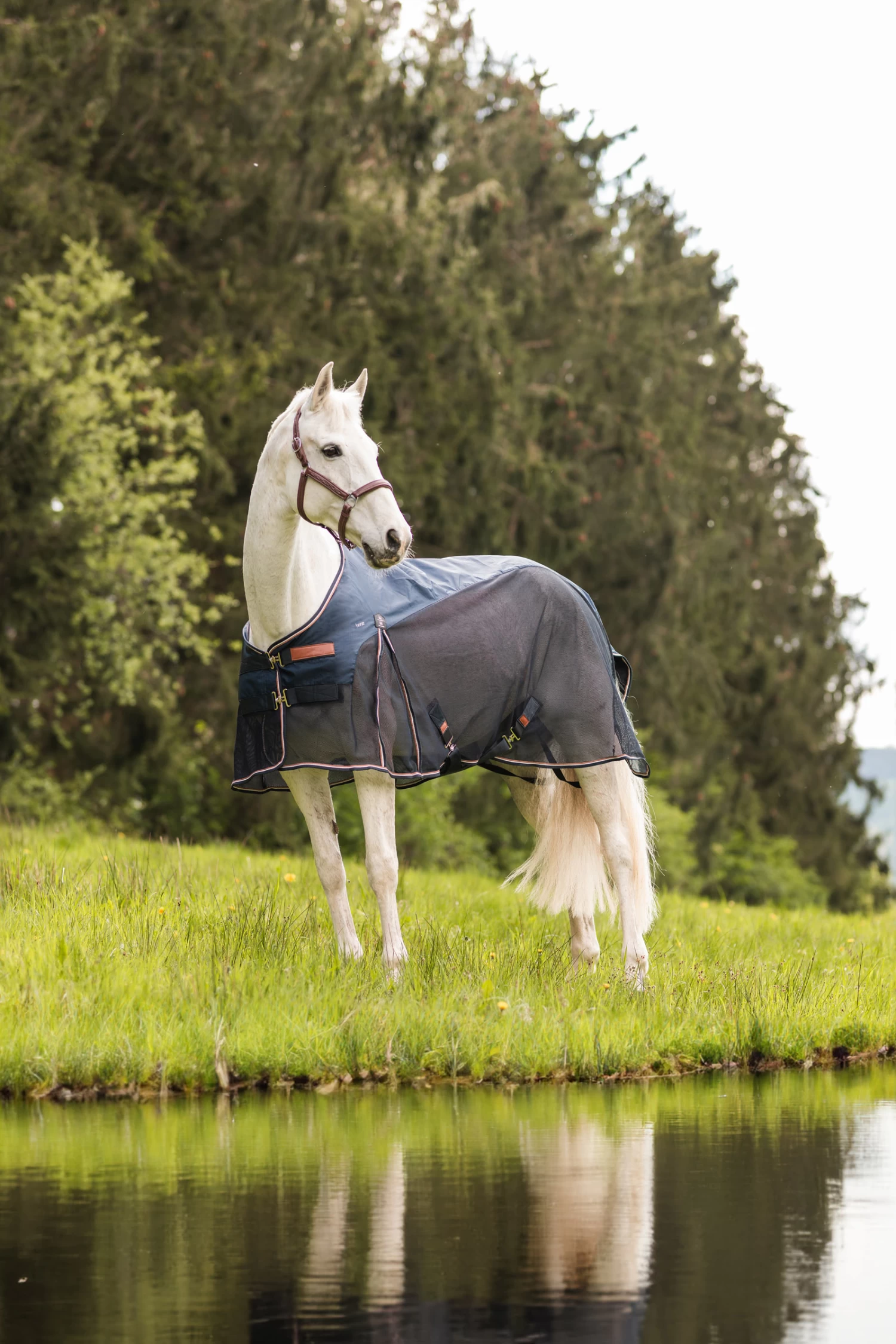 Horze Nevada Lightweight Wool & Mesh Rug - Image 9