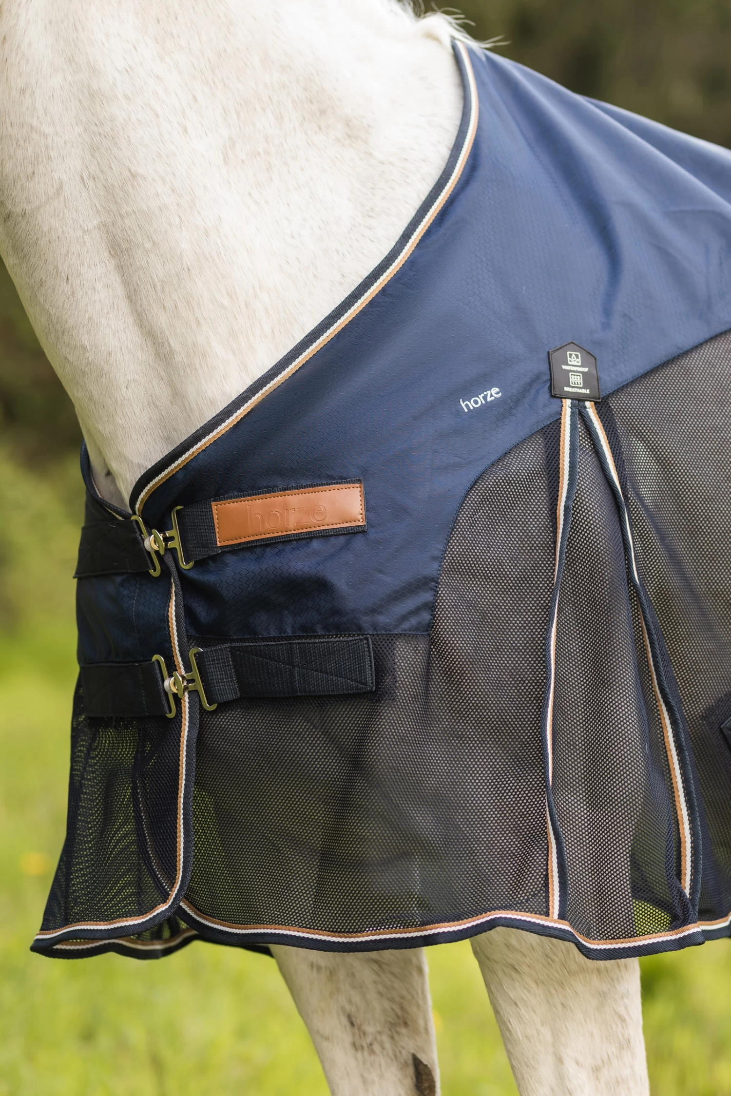 Horze Nevada Lightweight Wool & Mesh Rug - Image 11