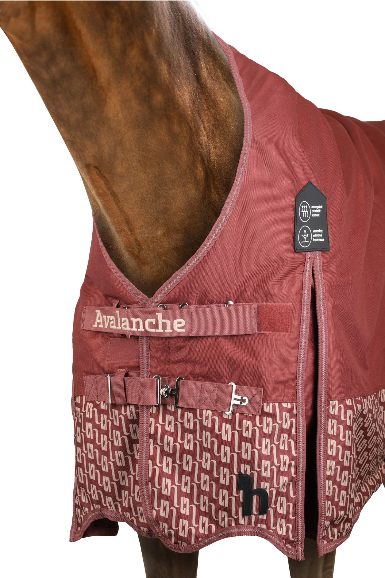 Horze Avalanche High Neck Turnout Rug, 150g - Image 2