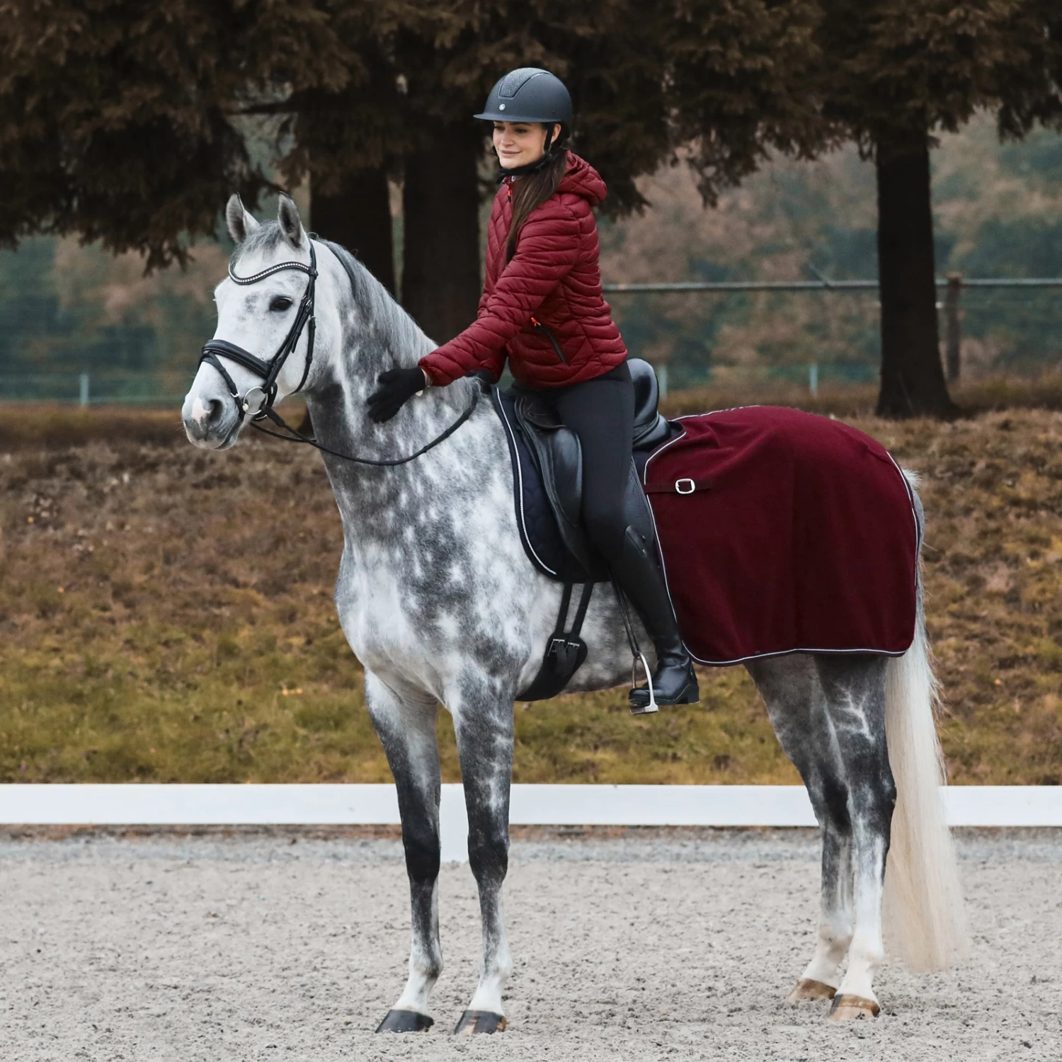 Horze Kiel Fleece Back Rug - Image 12