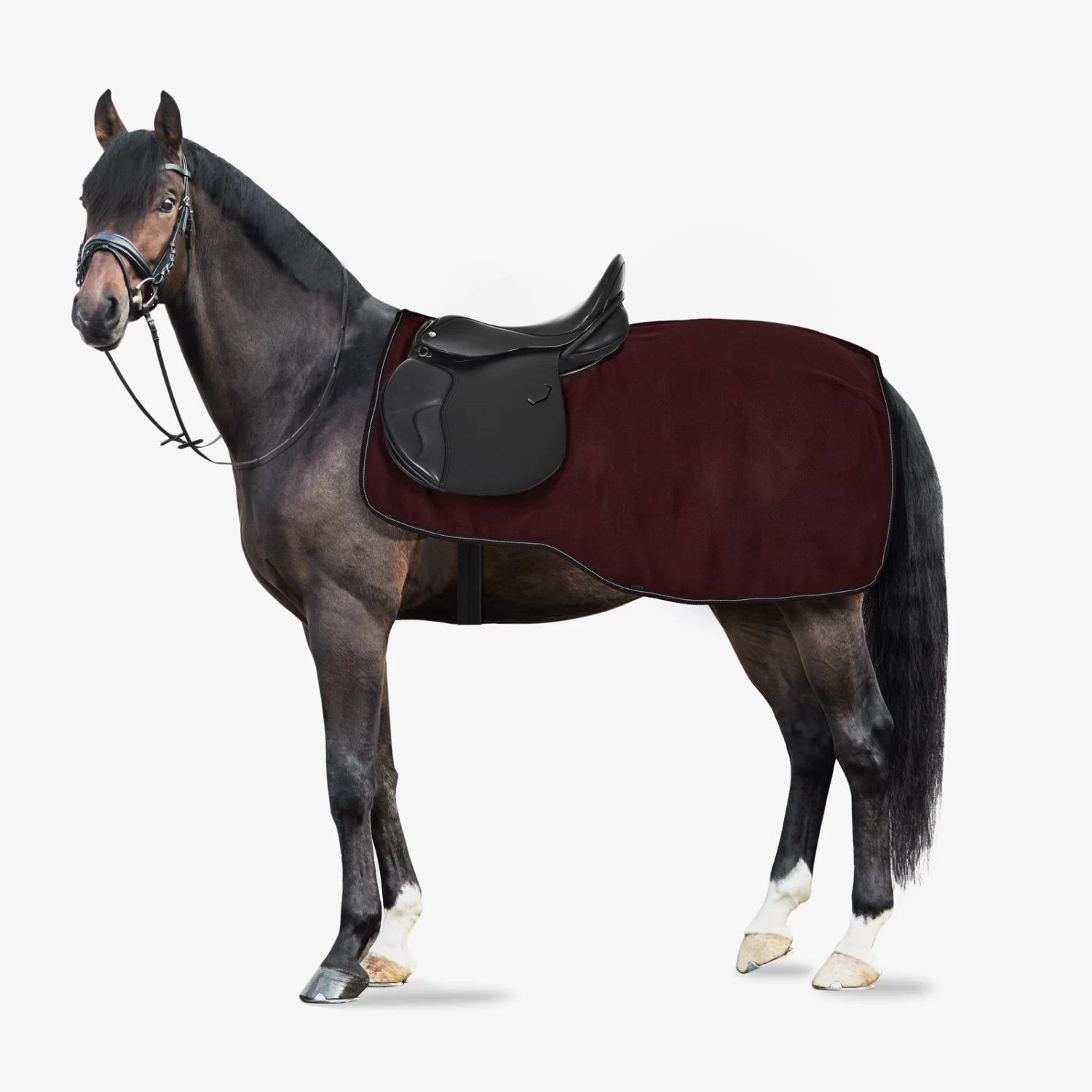 Horze Kiel Fleece Riding Rug - Image 7