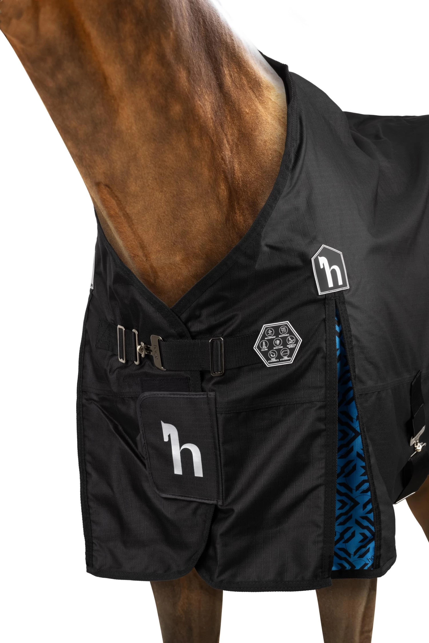 Horze Quebec 1200D Turnout Rug - Image 2