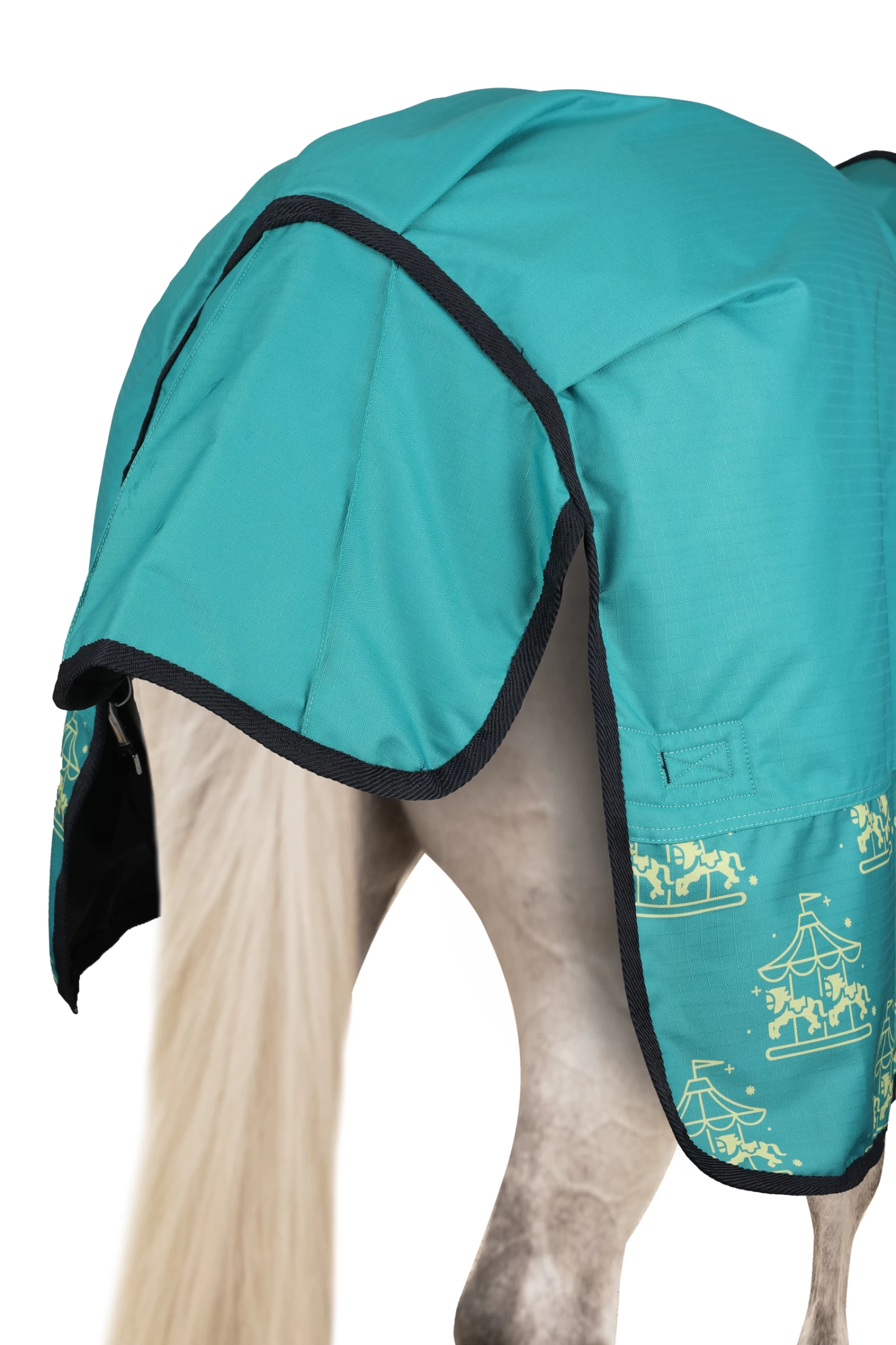 Horze Magic Carousel Pony Turnout Rug With Fleece Lining - Image 6