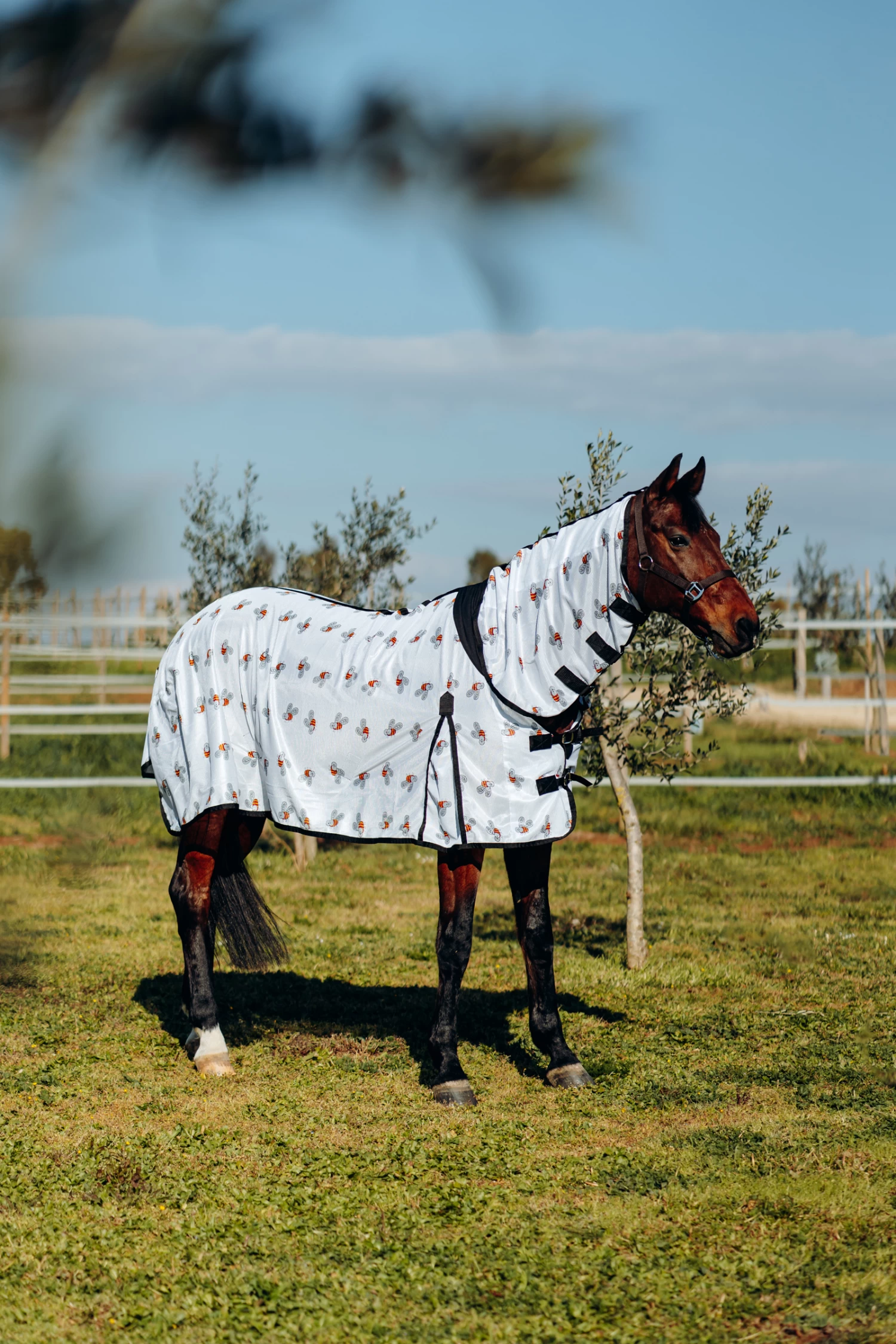 Horze Defender Fly Rug With Full Neck - Image 5