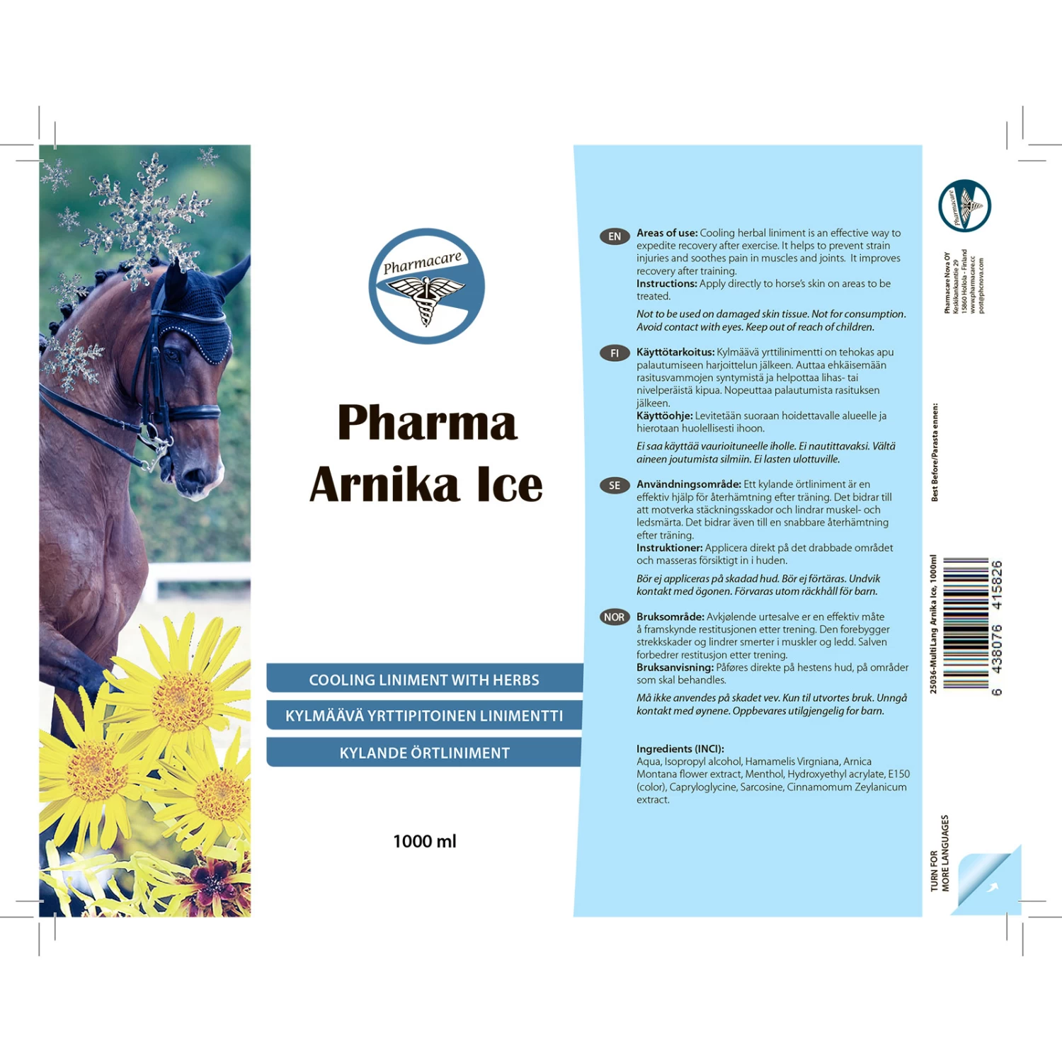 Pharma Arnica Ice, 1000 Ml - Image 2