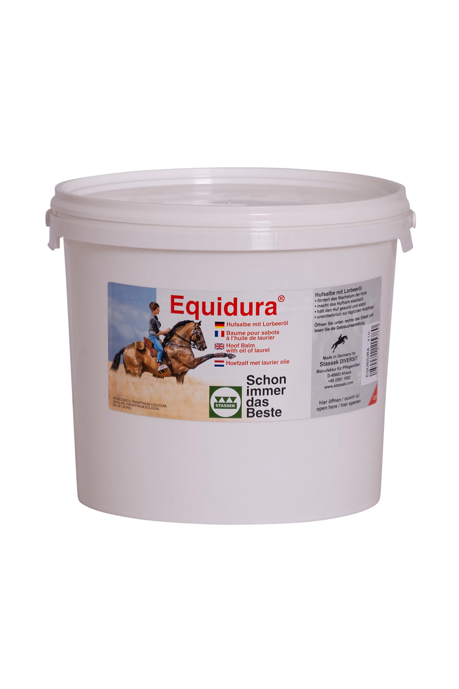 Stassek Equidura Hoof Balm, 5 Liters