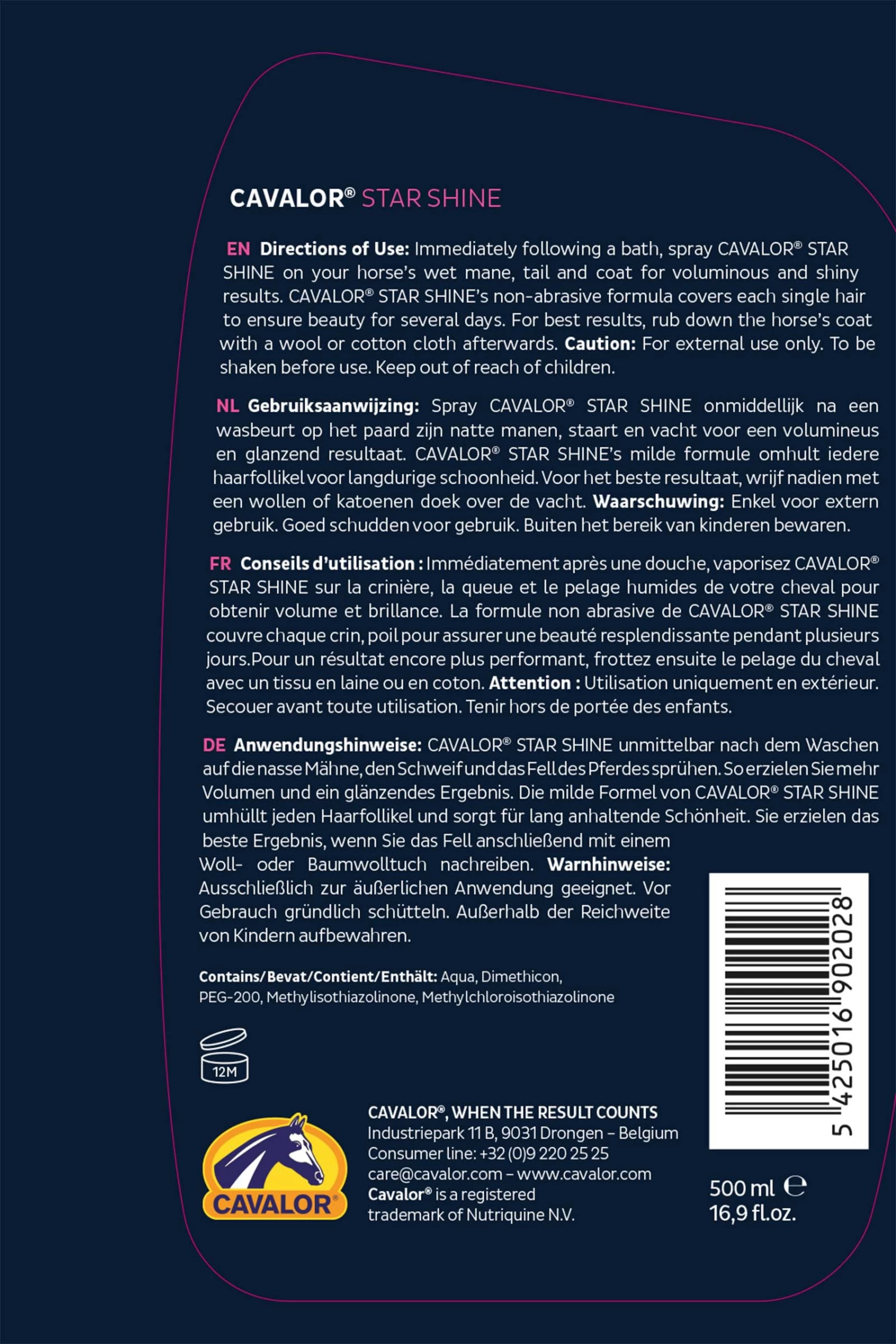 Cavalor Star Shine, 500 Ml - Image 2