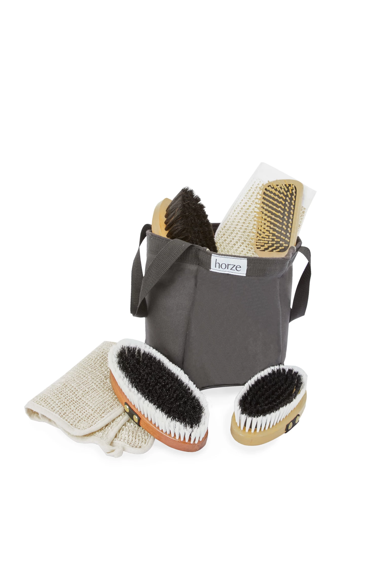 Horze Wooden Grooming Set