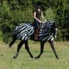 Bucas Buzz-Off Riding Zebra Fly- And Riding Rug