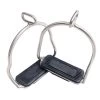 Karlslund Stirrups, Brushed Steel