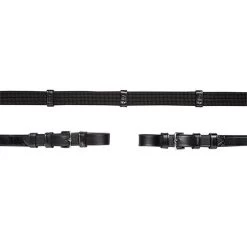 Schockemöhle Web Reins With Buckles, 5stops,martingale Stopper