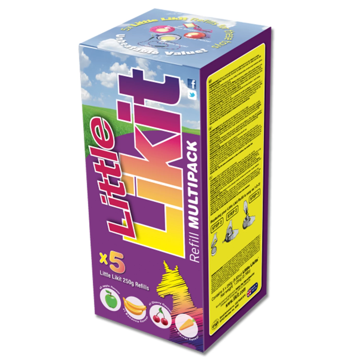 Likit 250 G, Multipack, Banana, Carrot, Cherry, 2x Apple