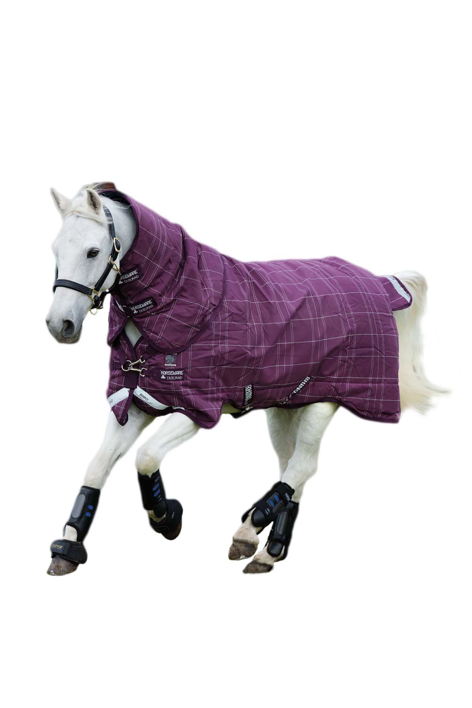 Horseware Rhino Plus Pony Turnout Rug With Detachable Neck, 200g