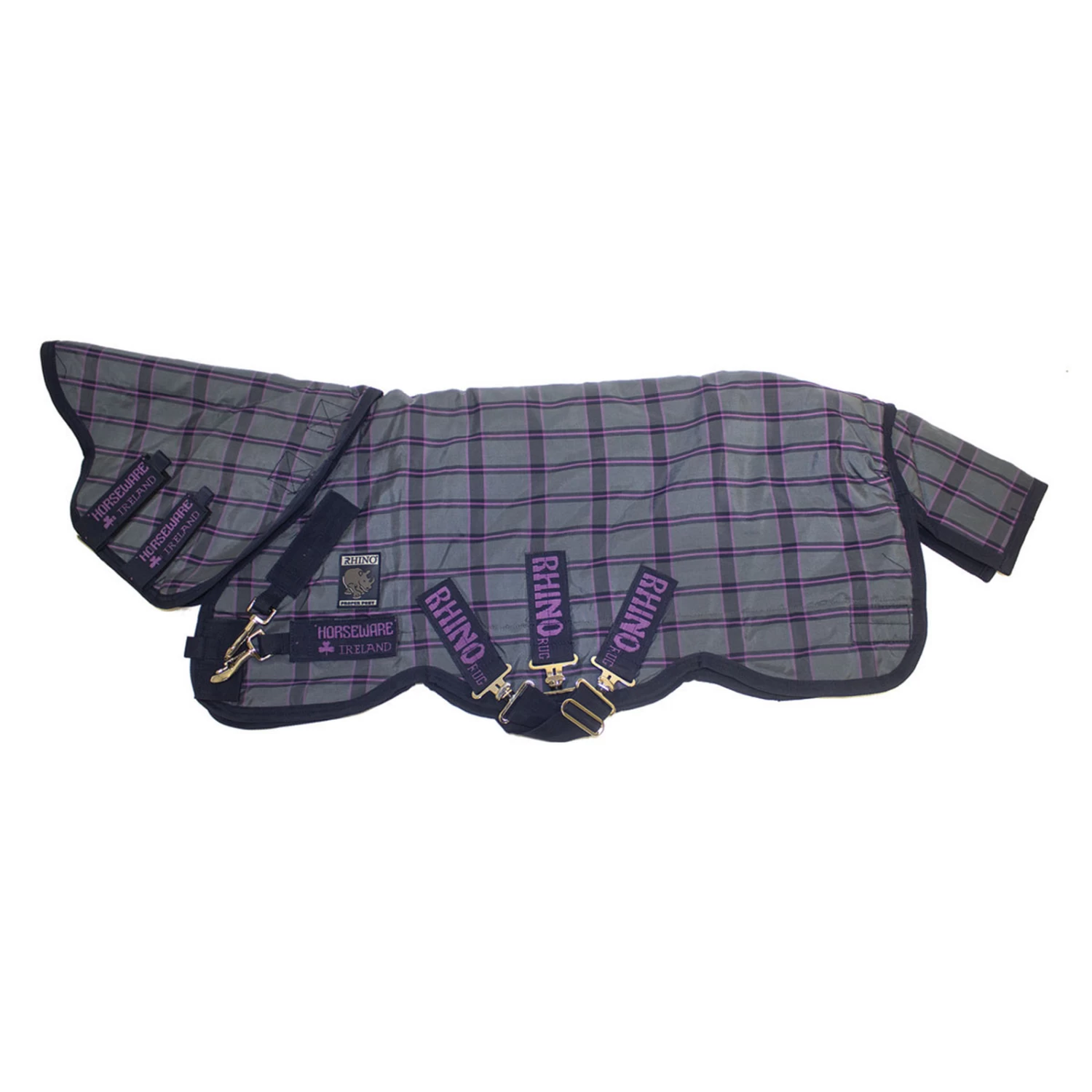 Horseware Rhino Plus Pony Turnout Rug With Detachable Neck, 200g - Image 3