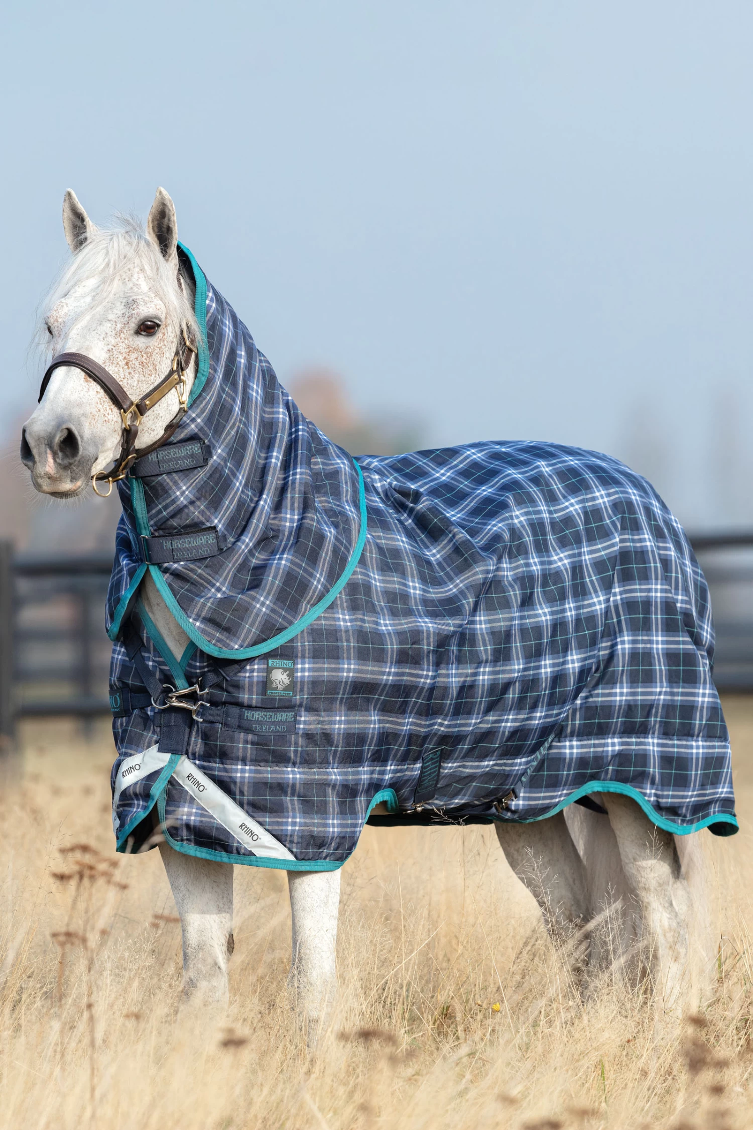 Horseware Rhino Plus Pony Turnout Rug With Detachable Neck, 200g - Image 4