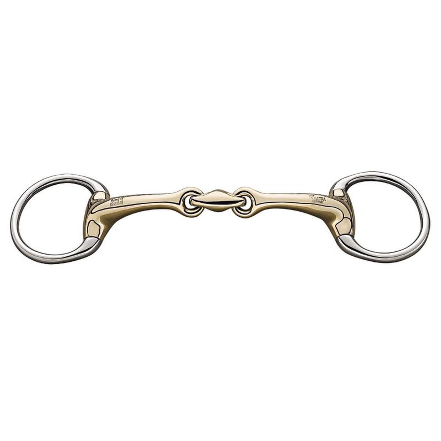 Sprenger Dynamic RS Eggbutt Bradoon Double Jointed Sensogan 14mm