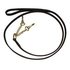 Collegiate Leather Two Chain Lead