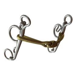 NS Bits Pony Tranz Lozenge 10mm Pelham 5cm Shank